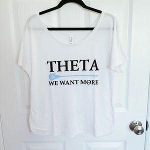 Theta Lacrosse Flowy Tee